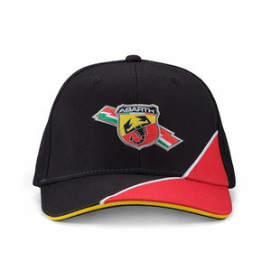 Abarth Corse Team Race Cap - Black - Official Licensed Replica Team Wear