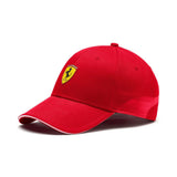 Puma Ferrari Lifestyle Shield Baseball Cap Hat - RED - Official Licensed Fan Wear