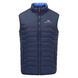 Ford Performance Axalta Ganussi GT Racing Team Replica Mens REVERSIBLE Gilet Bodywarmer - BLUE - Official Licensed Ford Performance Merchandise