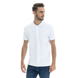 Lamborghini 3D Bull Mens Polo Shirt - White - Official Lamborghini Merchandise
