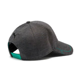 Mercedes AMG Petronas F1 Puma Baseball Cap Hat - CHARCOAL - Official Licensed Mercedes AMG Petronas Puma Merchandise