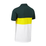 Lotus Cars Male Adult Polo Shirt - Stripe Coloured - Official Lotus Merchandise