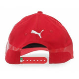 Puma Ferrari Lifestyle Shield Baseball Cap Hat - RED - Official Licensed Fan Wear