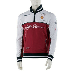 Alfa Romeo Men's Team Technical Sweatshirt - Official Licensed Replica Team Wear