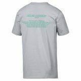 Mercedes AMG Petronas F1 Puma T Shirt - GREY - Official Licensed Mercedes AMG Petronas Motorsport Merchandise