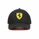 Scuderia Ferrari F1™ Quilted Cap - BLACK - Official Licensed Fan Wear