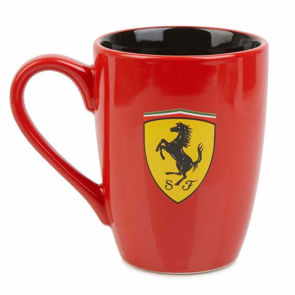 Official Scuderia Ferrari F1™ Scudetto Shield Mug in Gift Box - RED - Official Licensed Merchandise