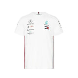 Mercedes AMG Petronas F1 Team Lewis Hamilton T Shirt - WHITE - Official Licensed Mercedes AMG Petronas Motorsport Merchandise