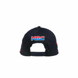 Honda HRC MotoGP Baseball Cap Hat - Black / White - Official Licensed Honda HRC Repsol Merchandise