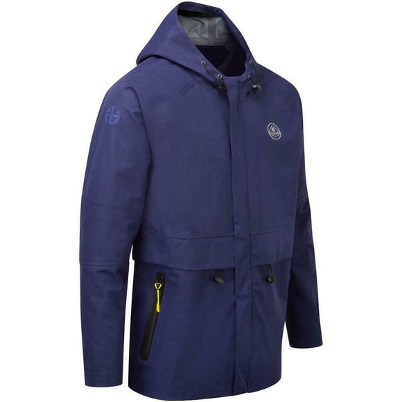 Lotus Cars Men’s Lightweight Rain Jacket - BLUE - Official Lotus Merchandise Product