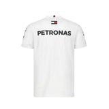 Mercedes AMG Petronas F1 Team Lewis Hamilton T Shirt - WHITE - Official Licensed Mercedes AMG Petronas Motorsport Merchandise