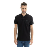 Lamborghini 3D Bull Mens Polo Shirt - Black - Official Lamborghini Merchandise