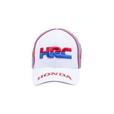 Honda HRC MotoGP Baseball Cap Hat - White / Grey - Official Licensed Honda HRC Merchandise