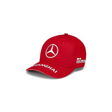 Mercedes AMG Petronas F1 Team Lewis Hamilton Shanghai GP Race Baseball Hat Cap - RED - Official Licensed Mercedes AMG Petronas Motorsport Merchandise