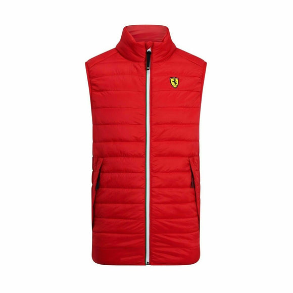 Scuderia Ferrari F1™ Men's Gilet Bodywarmer - RED - Official Licensed Fan Wear