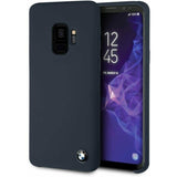 Genuine BMW Silicone Impact Protection Hard Case Cover - for Samsung Galaxy S9 - Navy Blue