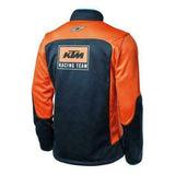 Red Bull KTM Racing Official Teamline Full Zip Soft Shell Jacket - Blue / Orange - Official Factory Racing Shop Product by Alpinestars