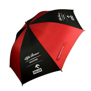 Official 2021 Alfa Romeo Orlen Racing F1 Team Full Size Golf Umbrella - Official Licensed Team Wear