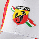 Abarth Corse Team Race Cap - White - Official Licensed Replica Team Wear