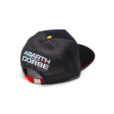 Abarth Corse Team Race Cap Flat Brim - Dark Grey - Official Licensed Replica Team Wear