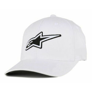 Alpinestars Ageless Curve Flexfit Hat Cap - White - Genuine Alpinestars Product