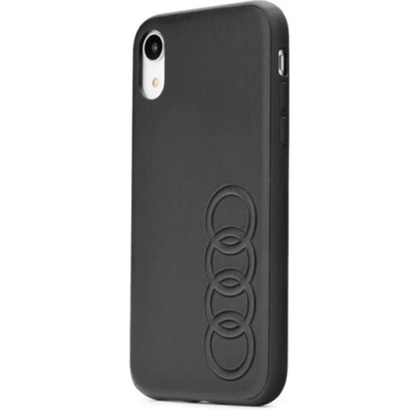 Audi TT Series D1 Leather Style Back Cover Case for iPhone X / XS