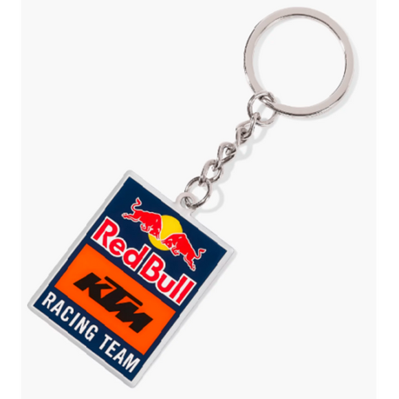 Red Bull KTM Racing Multicolour Metal Keyring - Official Factory Racing Shop Product