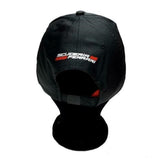 2020 Scuderia Ferrari F1™ Curved Brim Fan Wear Baseball Cap - Carbon Black - Official Licensed Fan Wear