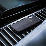 Audi A6 Leather Style Back Cover Case for iPhone X / XS – Black