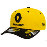Renault F1 Daniel Ricciardo #3 Snapback Baseball Hat Cap - NEW ERA - Official Licensed Renault F1 Team Merchandise