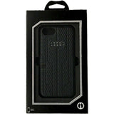 Audi A6 Leather Style Back Cover Case for iPhone 8 / 7 – Black