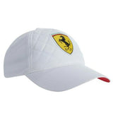 Scuderia Ferarri F1™ Quilted Cap - WHITE - Official Licensed Fan Wear