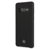 Genuine Mercedes Benz Liquid Silicone Impact Protection Case for Samsung Galaxy S10 - Black