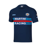 Sparco Martini Racing T-Shirt - Black / Blue / Red / White - 4 Colours Available