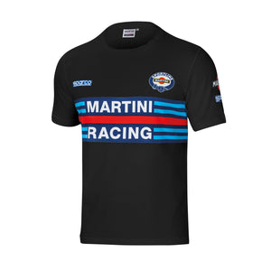 Sparco Martini Racing T-Shirt - Black / Blue / Red / White - 4 Colours Available