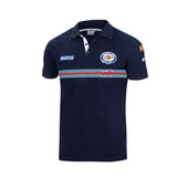 Sparco Martini Racing Replica Polo Shirt - Black / Blue / White - 3 Colours Available