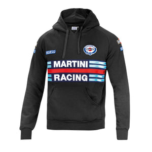 Sparco Martini Racing Hoodie - Black / Blue / Red / White - 4 Colours Available