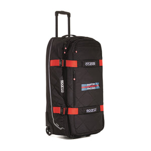 Sparco Martini Racing Stage Tour Holdall Weekender Bag - Silver / Red - 2 Colours Available