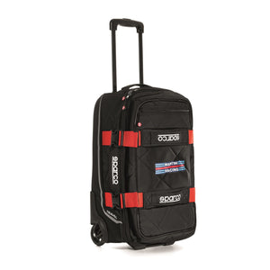 Sparco Martini Racing Stage Travel Holdall Weekender Bag - Silver / Red - 2 Colours Available