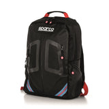 Sparco Martini Racing Stage Rucksack Backpack Laptop Bag - Black / Blue / Red - 3 Colours Available