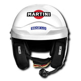 Sparco Martini Racing Air Pro RJ-5i Helmet FIA Approved Open Face Helmet - Logo or Stripe Design Available