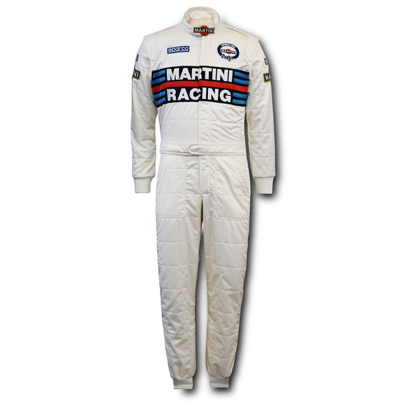 Sparco Martini Racing Replica Ltd Edition Lightweight 3 Layer Race Suit