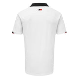 Official Toyota Gazoo Racing Mens Lifestyle Polo Shirt - White - Official GR Merchandise