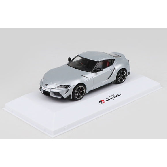 Toyota Gazoo Racing 2019 GR Supra 1/43 Scale Model - SILVER - Genuine Toyota Gazoo Racing Collectors Model