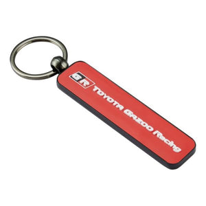 Toyota Gazoo Racing Lifestyle Keyring - RED - Official Licensed Toyota GR Merchandise