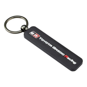 Toyota Gazoo Racing Lifestyle Keyring - BLACK - Official Licensed Toyota GR Merchandise