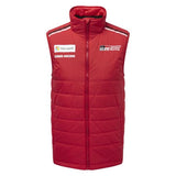 Official Toyota Gazoo Racing Mens Team Gilet Bodywarmer - Red - Official GR Merchandise
