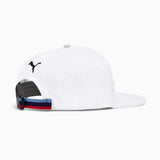2020 BMW Motorsport Puma Flat Brim Cap Hat - White - Official Merchandise
