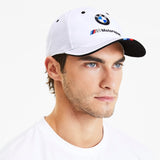 2020 BMW Motorsport Puma Baseball Cap Hat - White - Official Merchandise